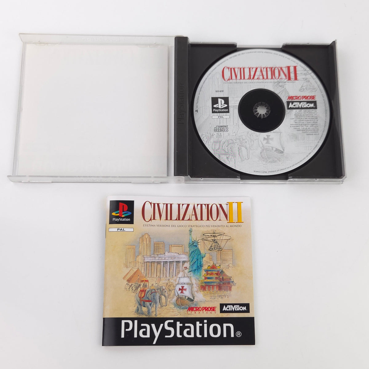Playstation Spiel Civilization 2 OVP PAL PS1