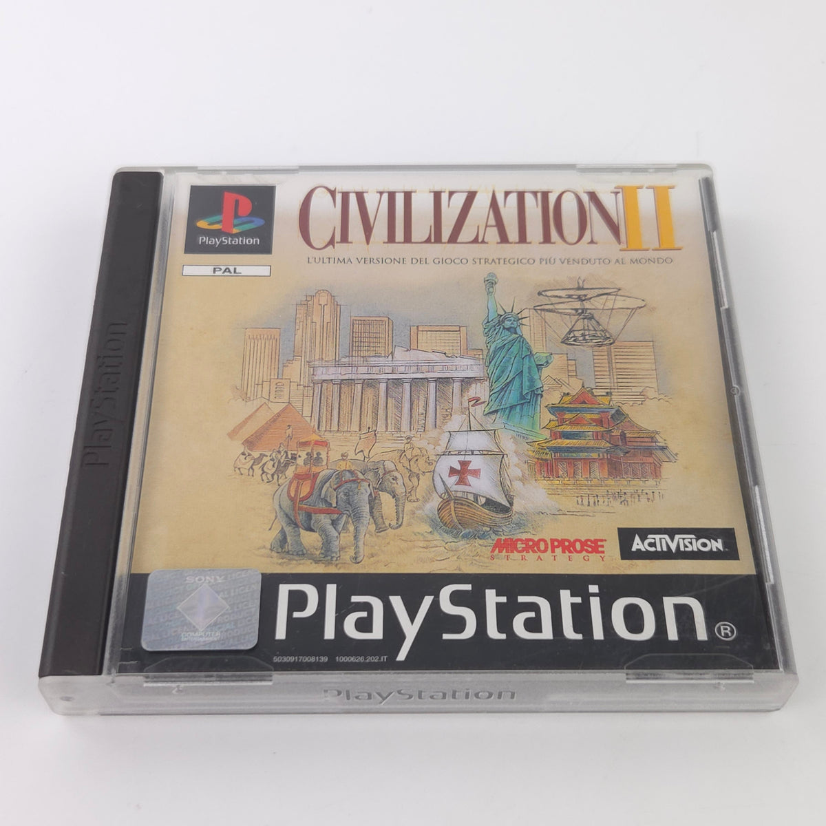 Playstation Spiel Civilization 2 OVP PAL PS1