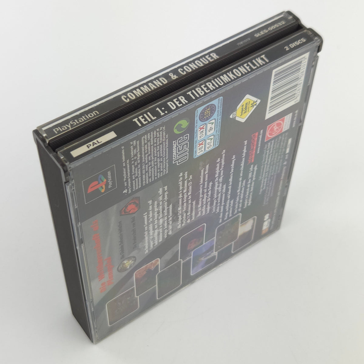 Playstation 1 Spiel Command & Conquer Teil 1 PS1 OVP PAL