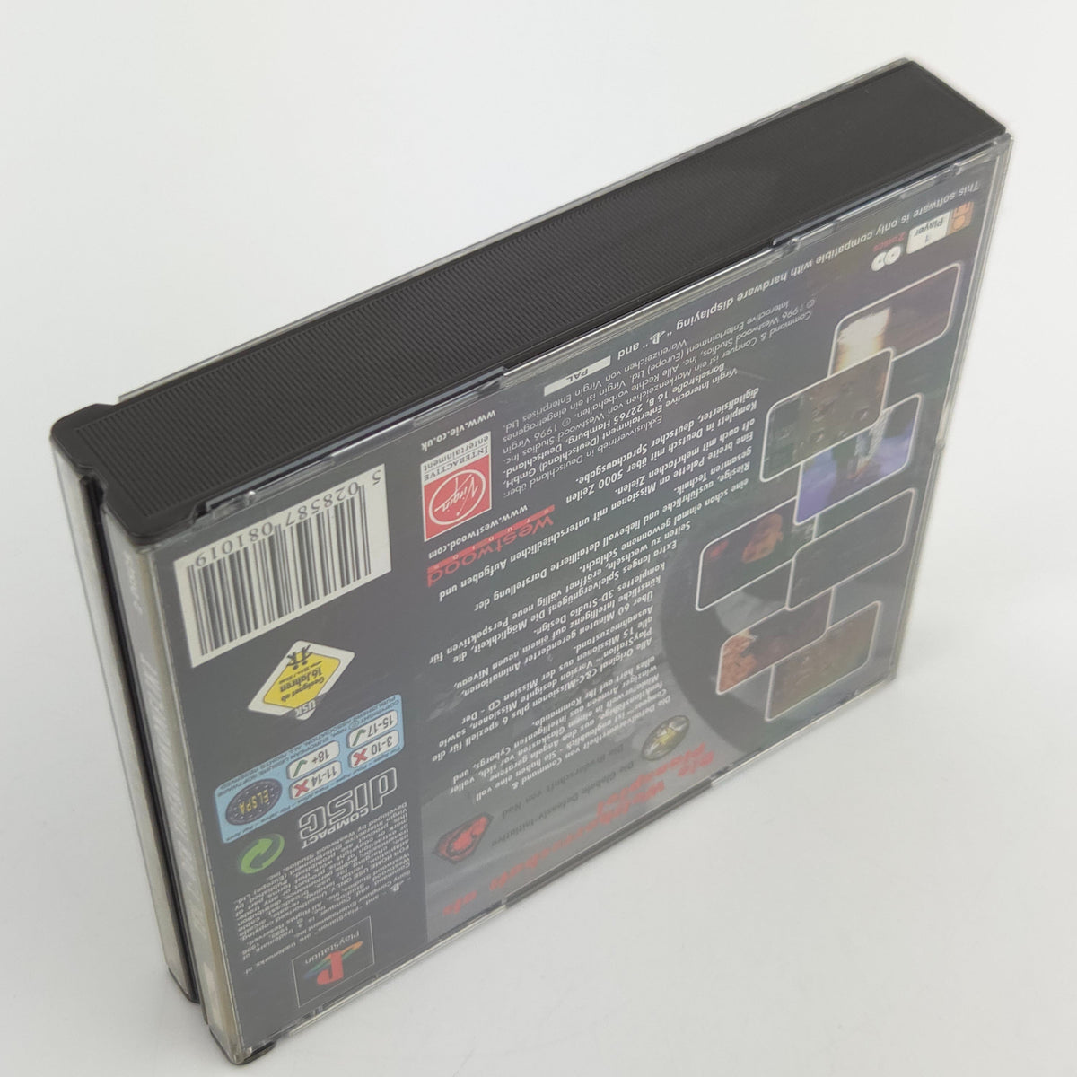 Playstation 1 Spiel Command & Conquer Teil 1 PS1 OVP PAL