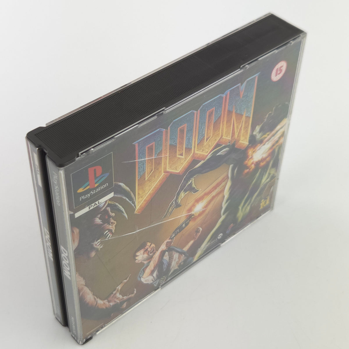 Playstation 1 Spiel DOOM PS1 Komplett OVP PAL USK18