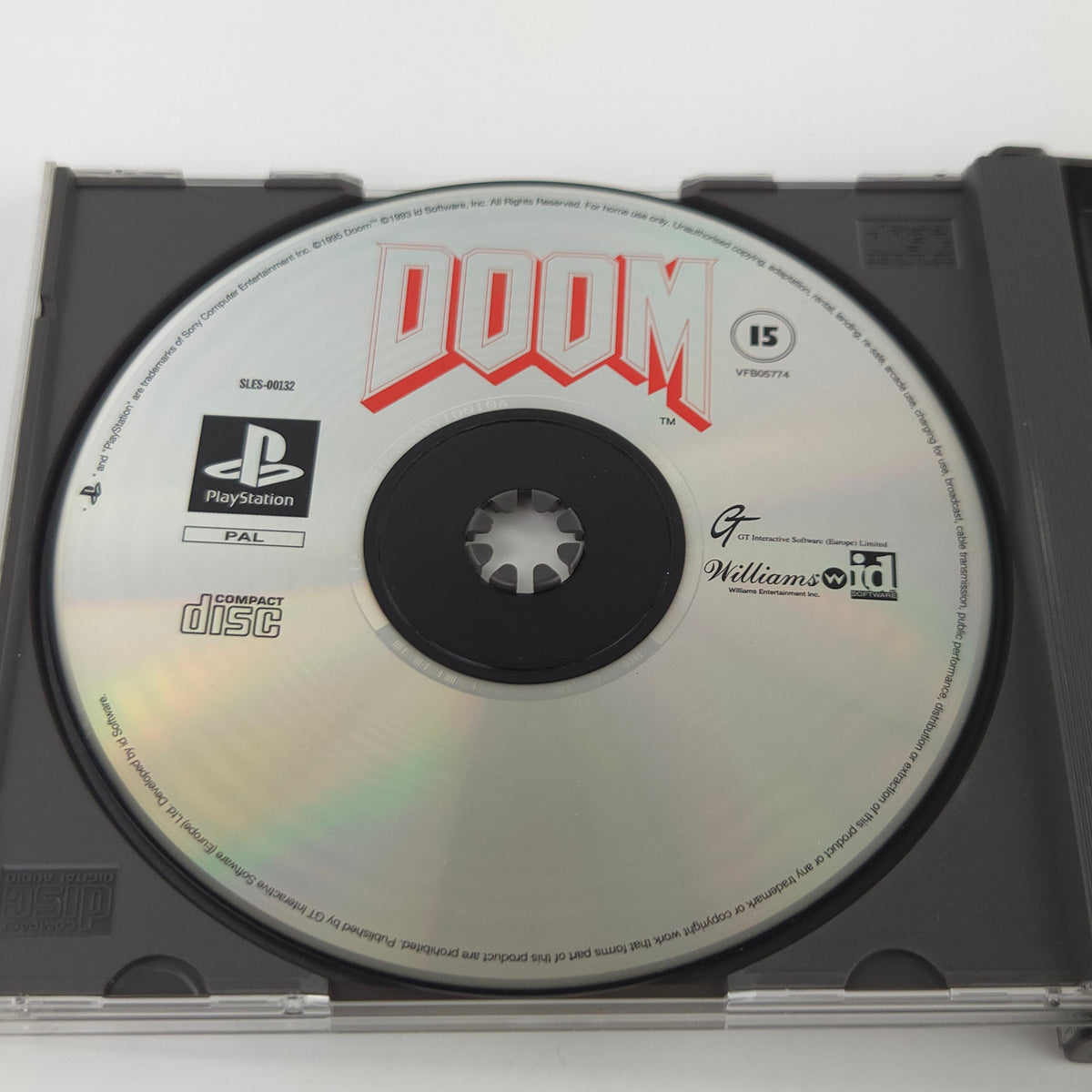 Playstation 1 Spiel DOOM PS1 Komplett OVP PAL USK18