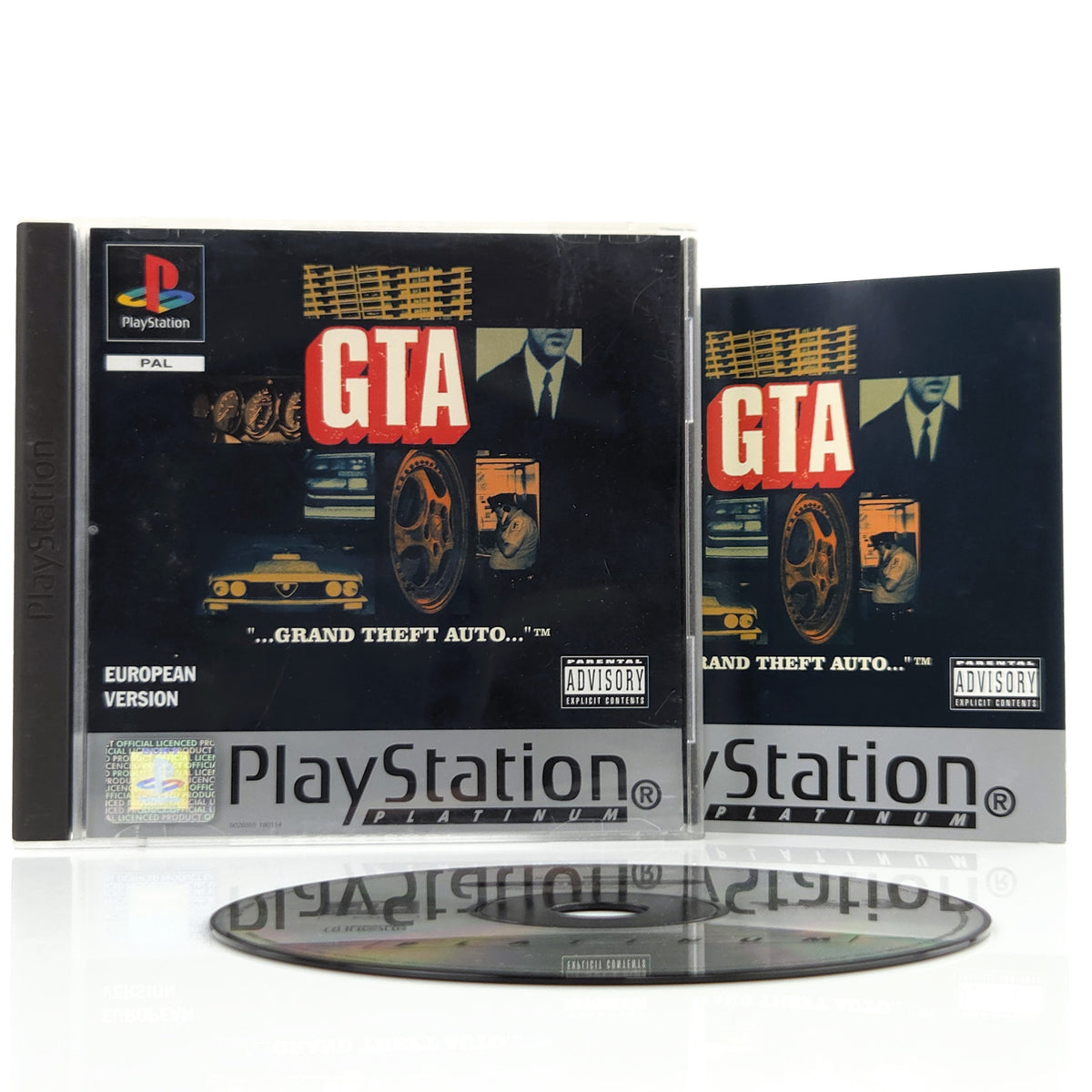 Playstation 1 Spiel GTA Grand Theft Auto PS1 Platinum OVP
