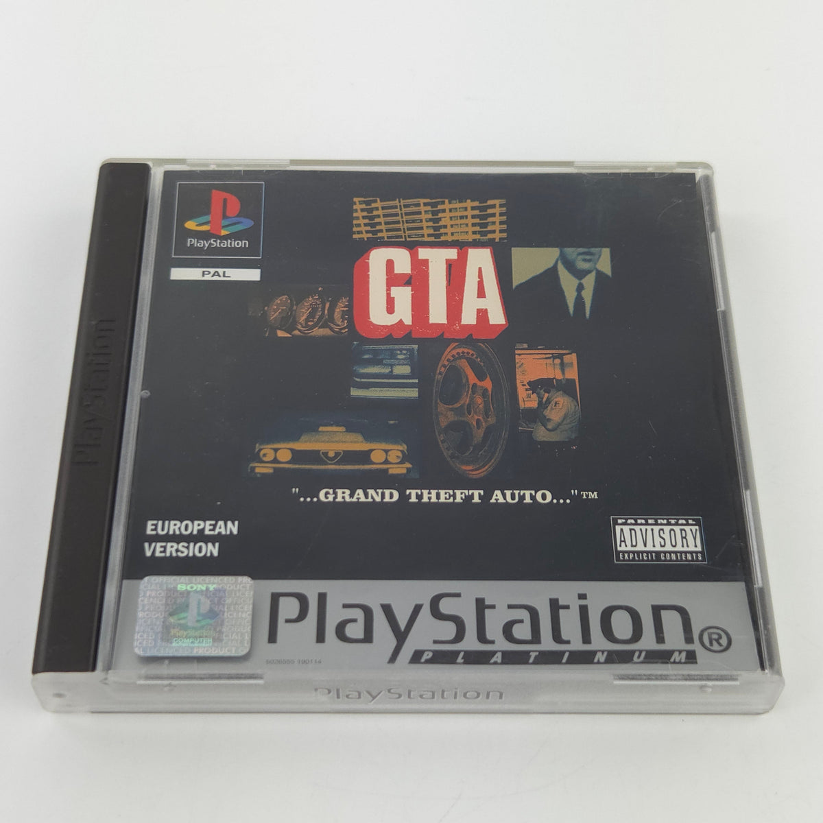 Playstation 1 Spiel GTA Grand Theft Auto PS1 Platinum OVP