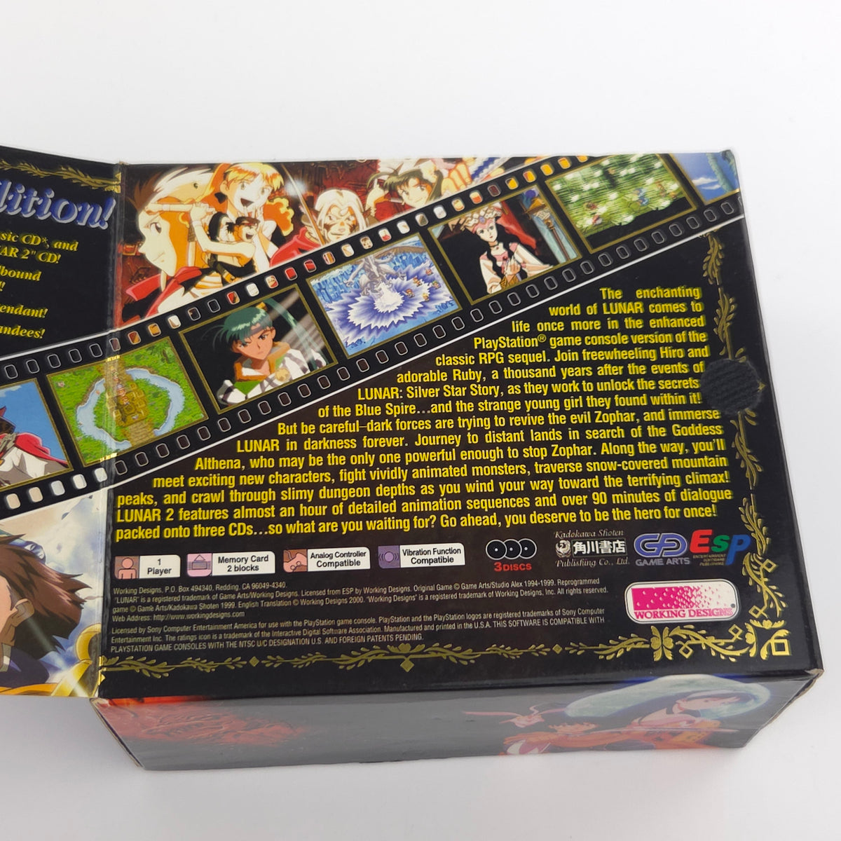 Playstation 1 Spiel – Lunar 2 Eternal Blue Complete OVP