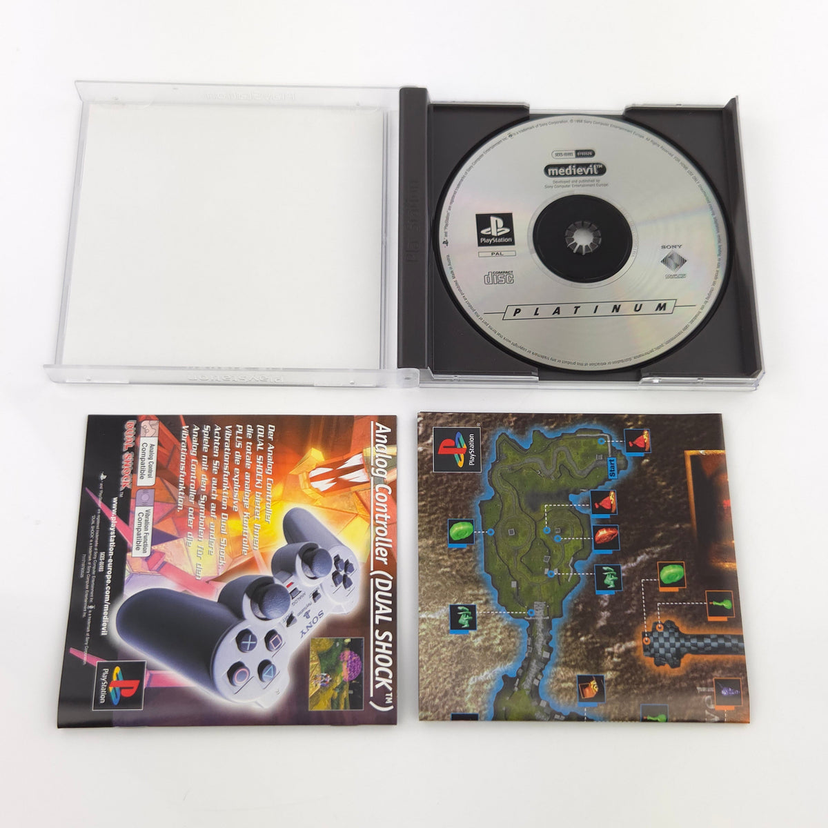PlayStation 1 Spiel – Medievil Platinum OVP PAL