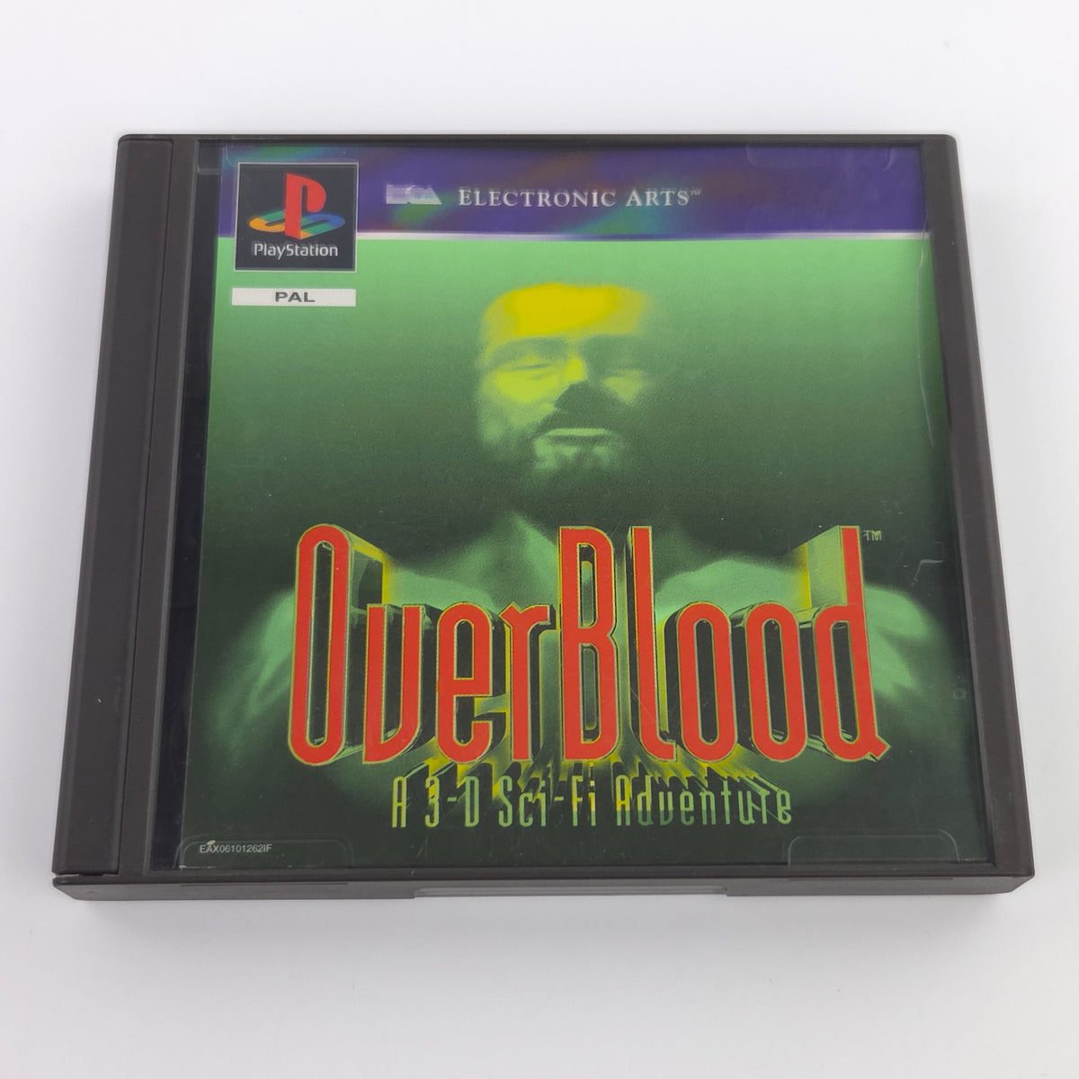 Playstation 1 Spiel – Over Blood 3D Sci-Fi Adventure (PAL)