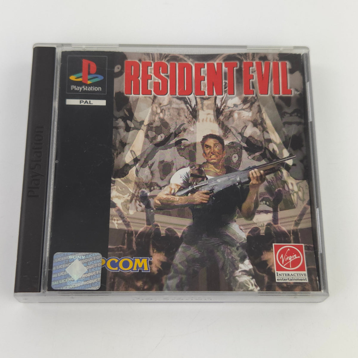 Playstation 1 Spiel Resident Evil PS1 OVP PAL DE USK18