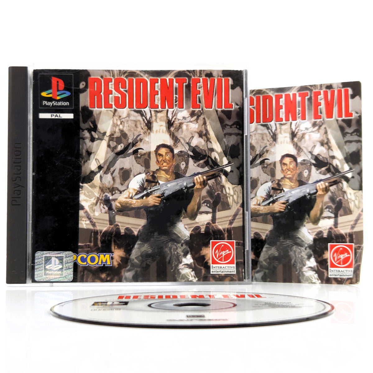Playstation 1 Spiel Resident Evil PS1 OVP PAL DE USK18
