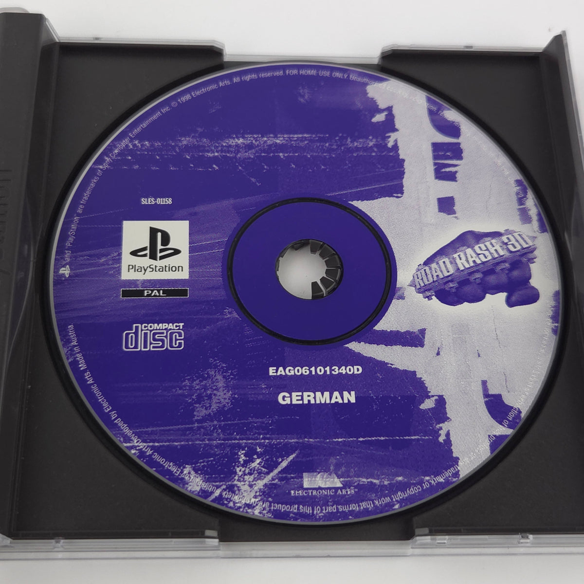 Sony Playstation Spiel Road Rash 3D OVP PAL PS1