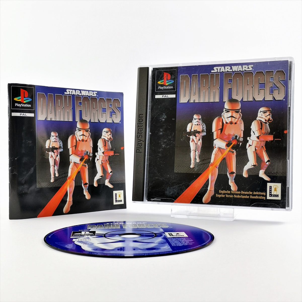 Playstation 1 Spiel – Star Wars Dark Forces OVP PAL