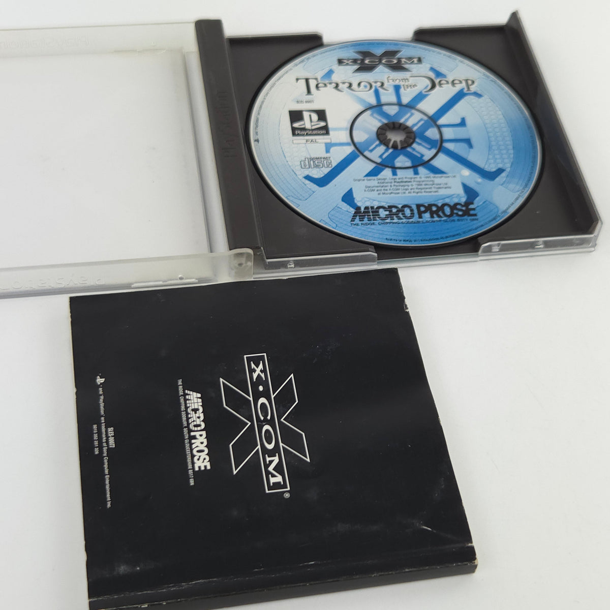 Playstation 1 Spiel X-COM Terror from the Deep PS1 OVP