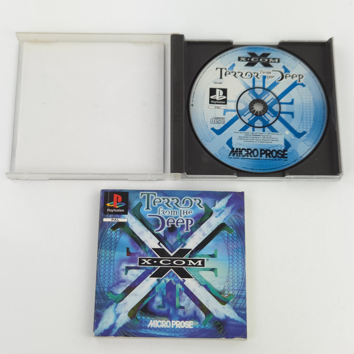 Playstation 1 Spiel X-COM Terror from the Deep PS1 OVP