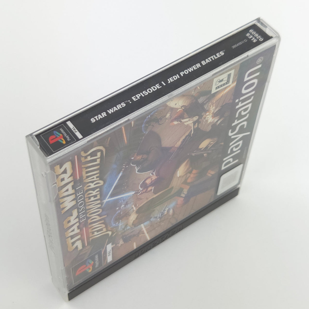 PS1 Spiel Star Wars Jedi Power Battles OVP PAL DE