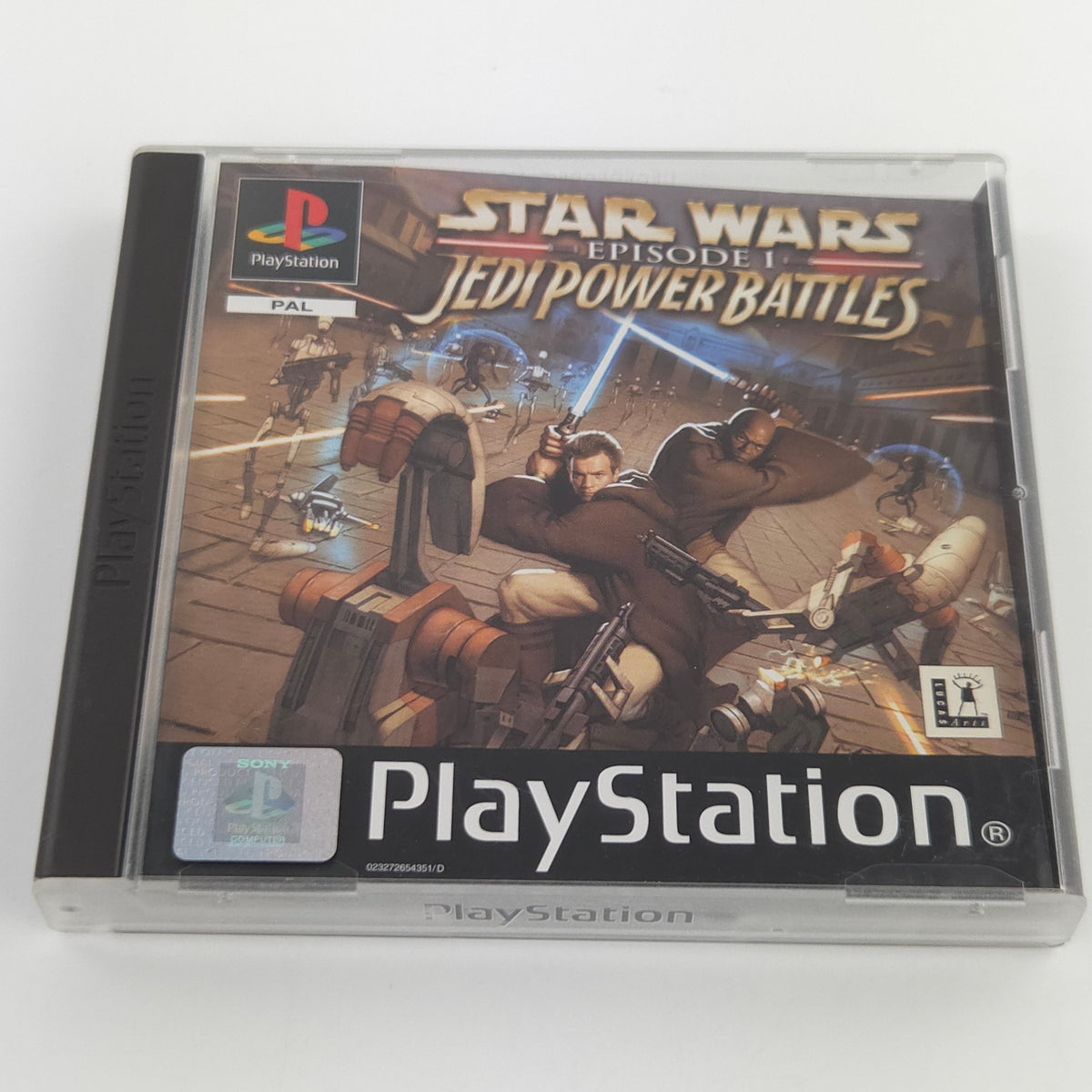 PS1 Spiel Star Wars Jedi Power Battles OVP PAL DE
