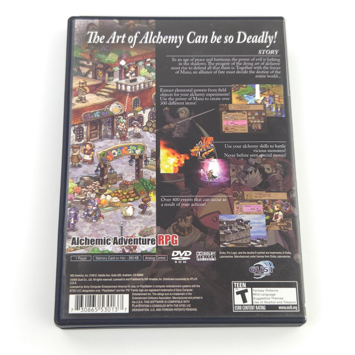 PlayStation 2 Spiel Atelier Iris Eternal Mana OVP