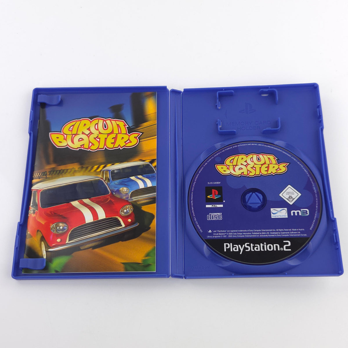 Playstation 2 Spiel – Circuit Blasters (PS2 OVP PAL)