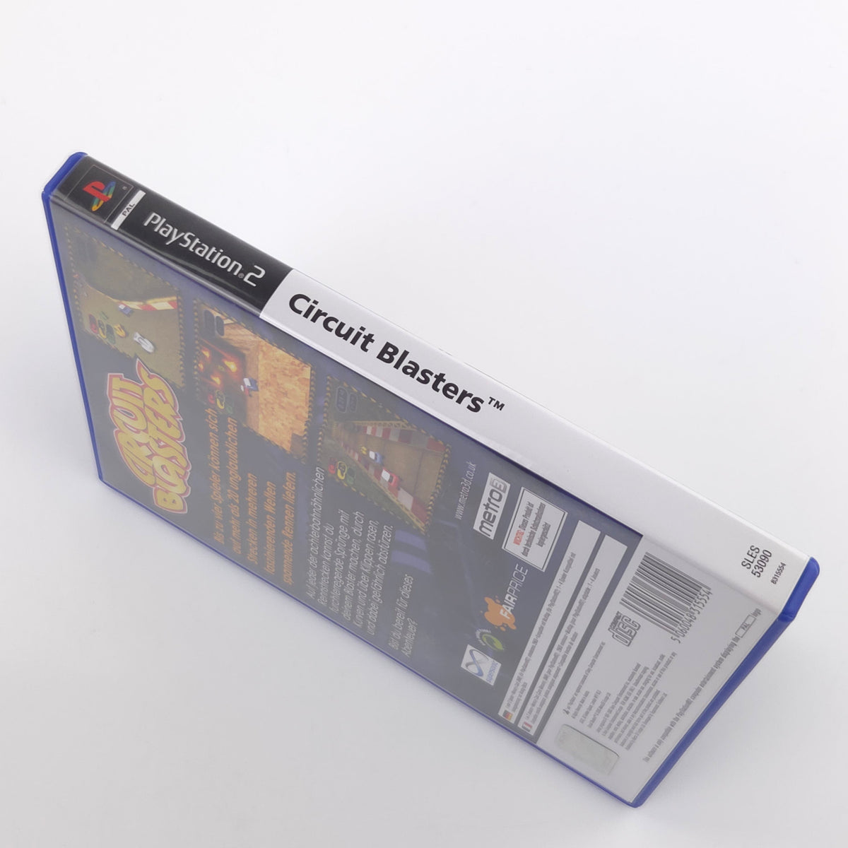 Playstation 2 Spiel – Circuit Blasters (PS2 OVP PAL)