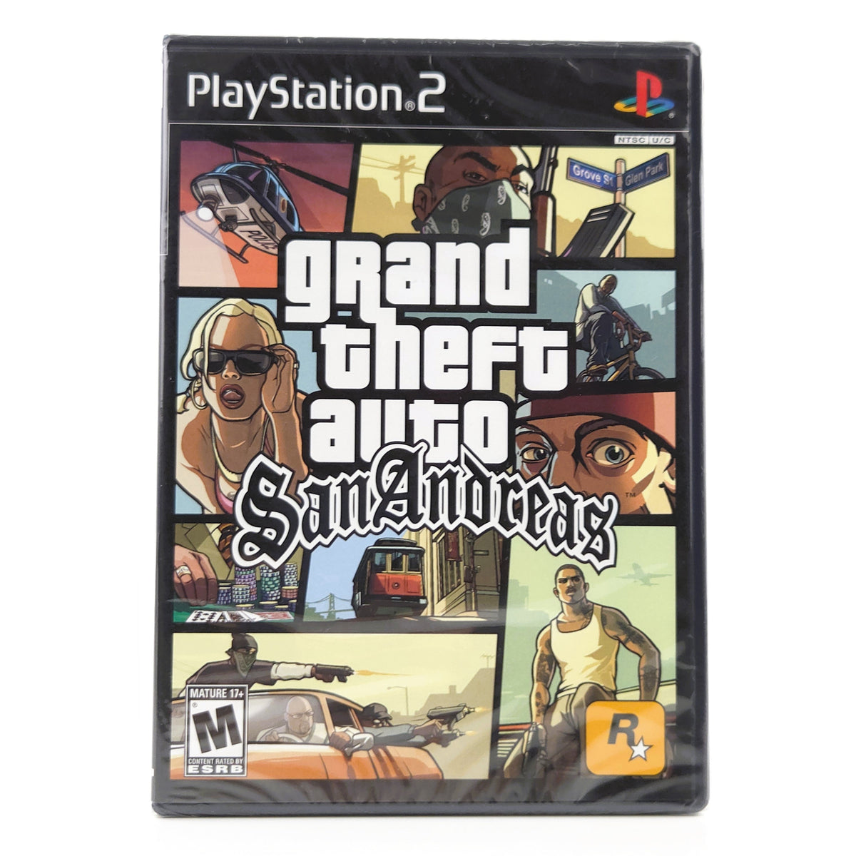 PS2 Spiel Grand Theft Auto San Andreas NTSC USA Neu OVP