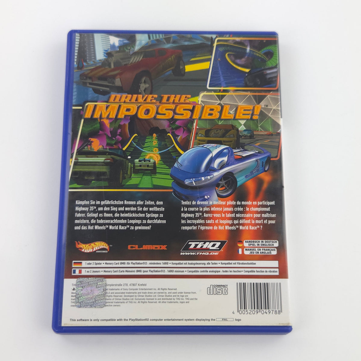 PlayStation 2 Spiel – Hot Wheels World Race (PAL)