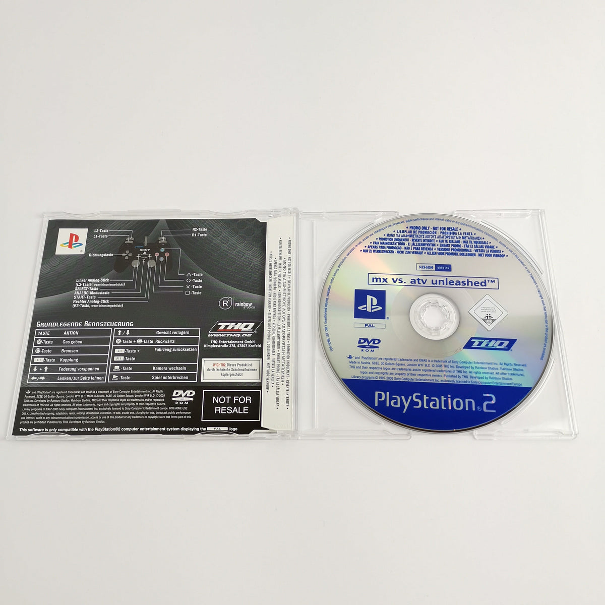 Playstation 2 Spiel – MX vs. ATV Unleashed Vollversion OVP