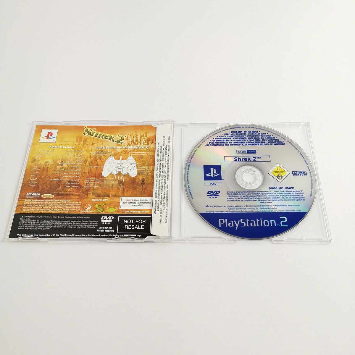 Playstation 2 Spiel – Shrek 2 Promo Spiel (PS2 OVP PAL)
