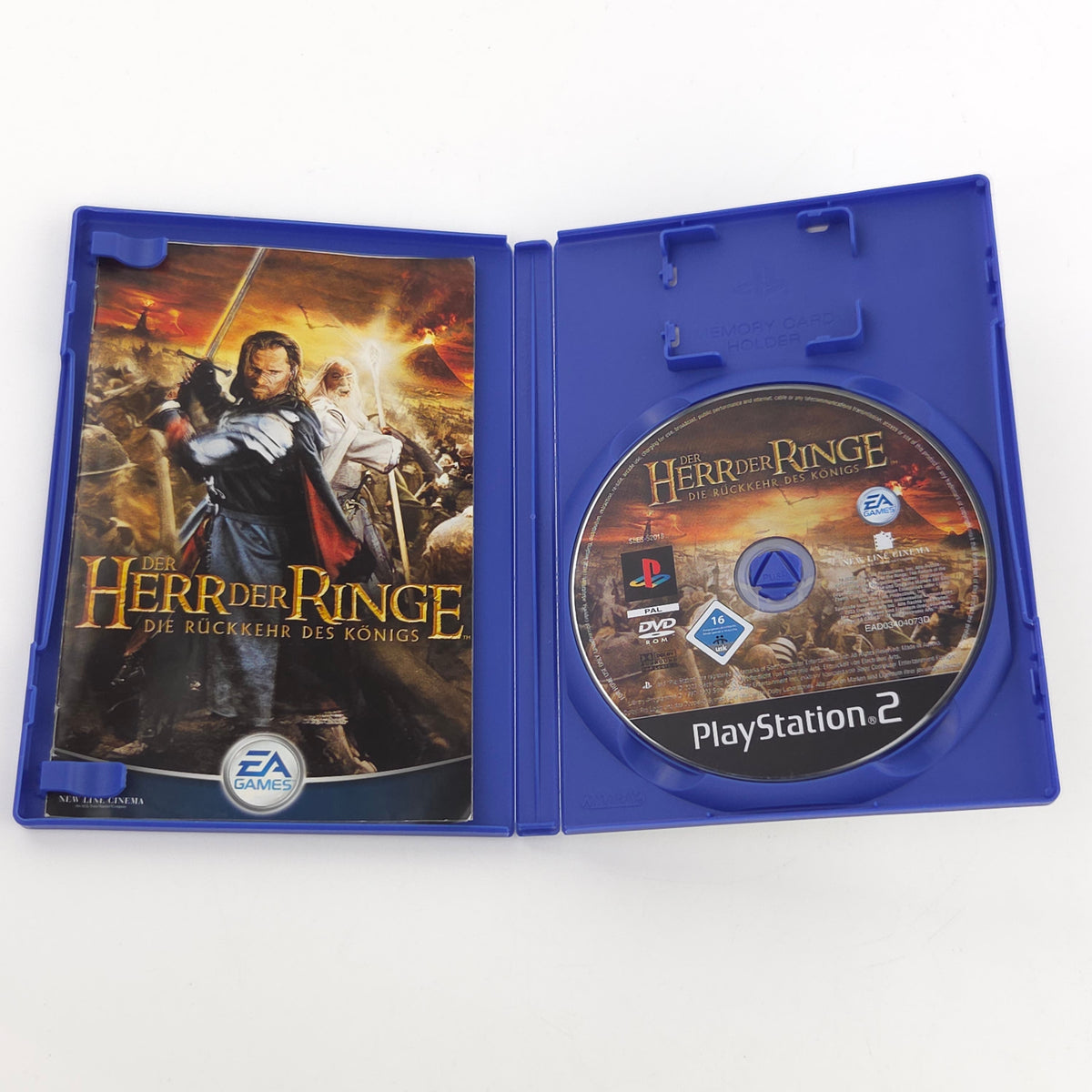 Playstation 2 Spiel Der Herr Der Ringe OVP
