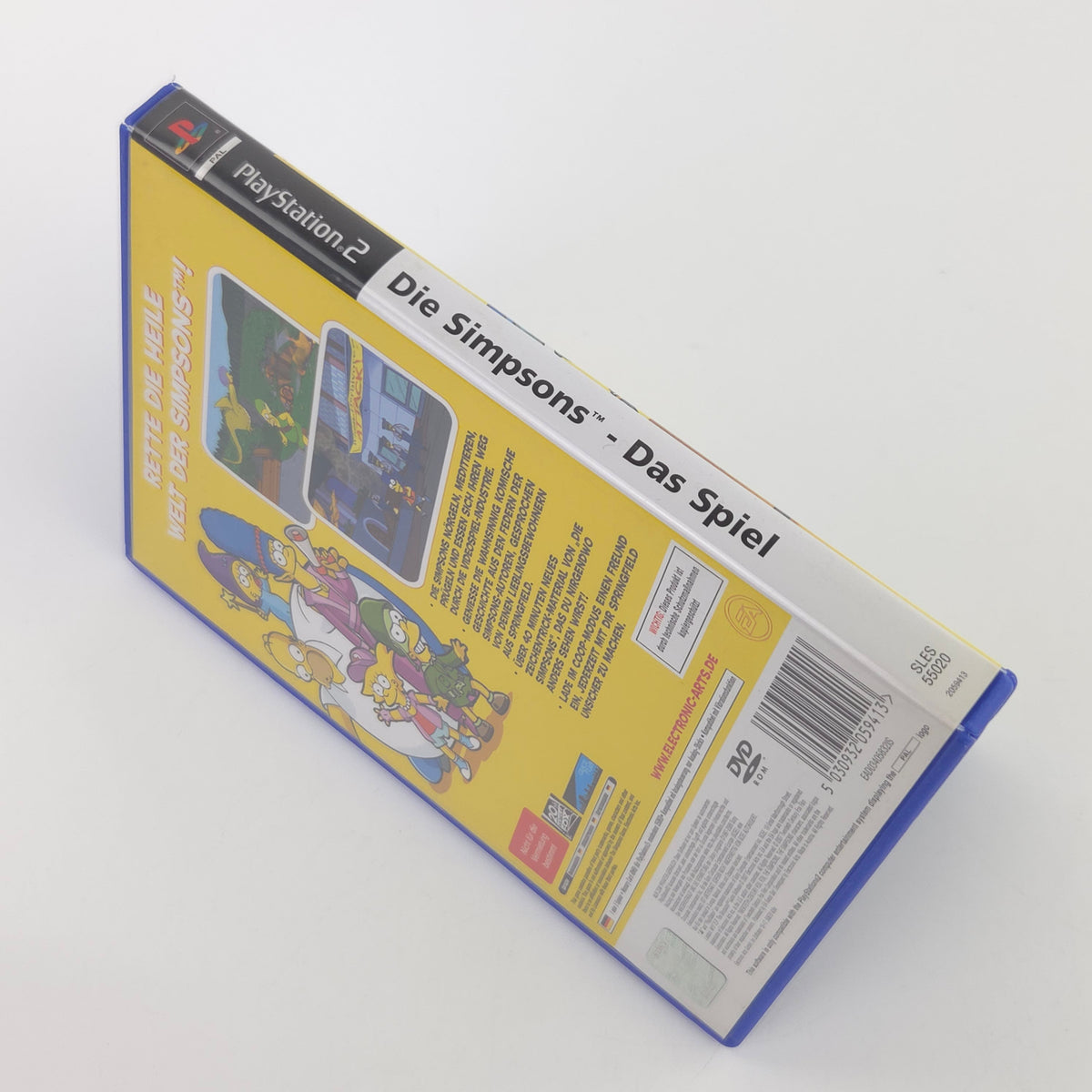 Playstation 2 Spiel Die Simpsons Das Spiel PS2 OVP PAL
