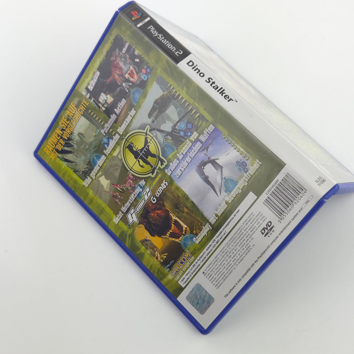PlayStation 2 Spiel Dino Stalker OVP Capcom
