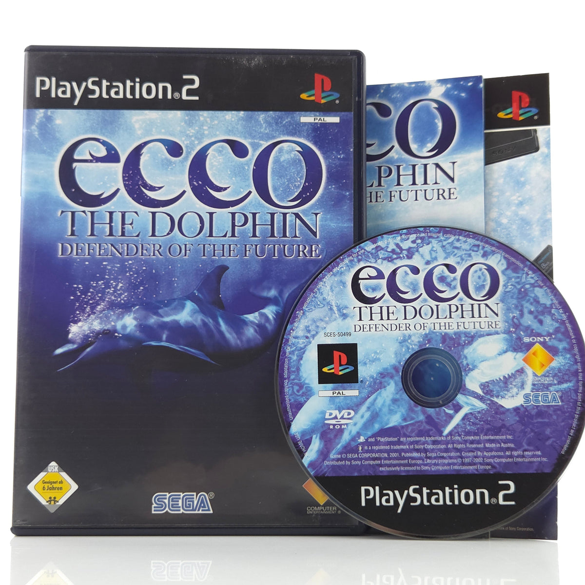 Playstation 2 Spiel Ecco The Dolphin OVP