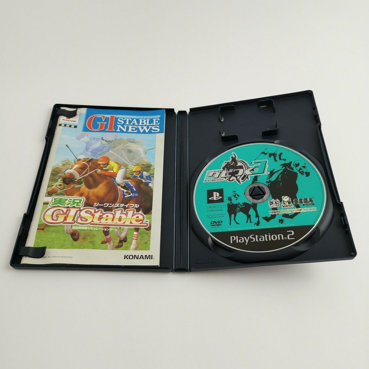 Sony Playstation 2 Spiel – GI Stable Pferderennen NTSC-J OVP