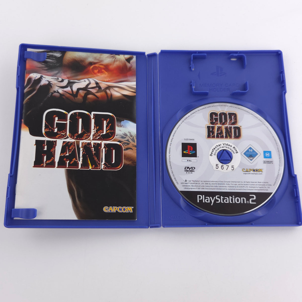 Playstation 2 Spiel God Hand PS2 Capcom PAL DEubos