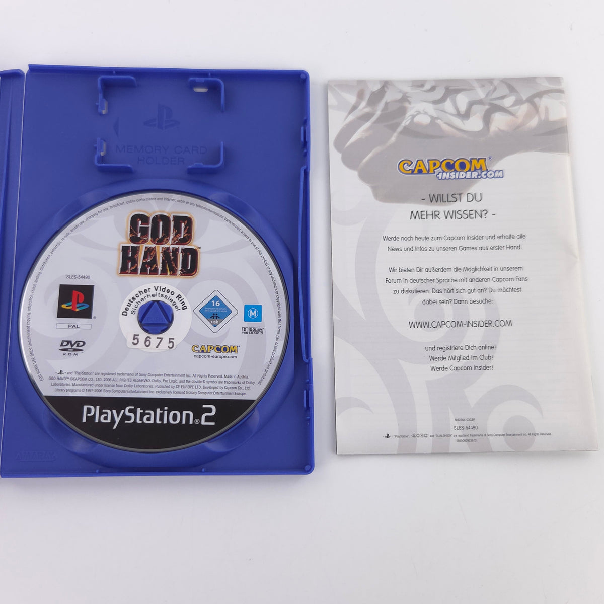 Playstation 2 Spiel God Hand PS2 Capcom PAL DEubos