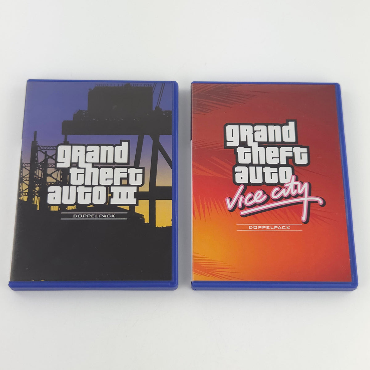 Playstation 2 Spiel GTA Rockstar Doppelpack PS2 OVP