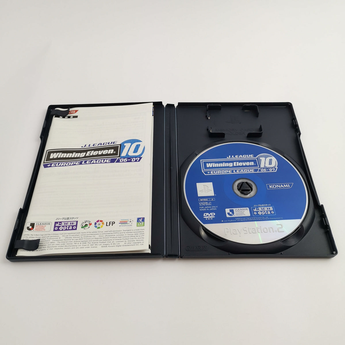 Playstation 2 Spiel – J League Winning Eleven 10 Europe League