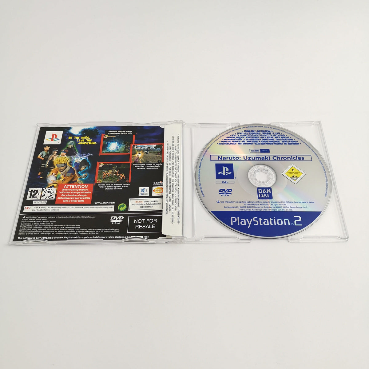 Playstation 2 Spiel – Naruto Uzumaki Chronicles Promo Disc