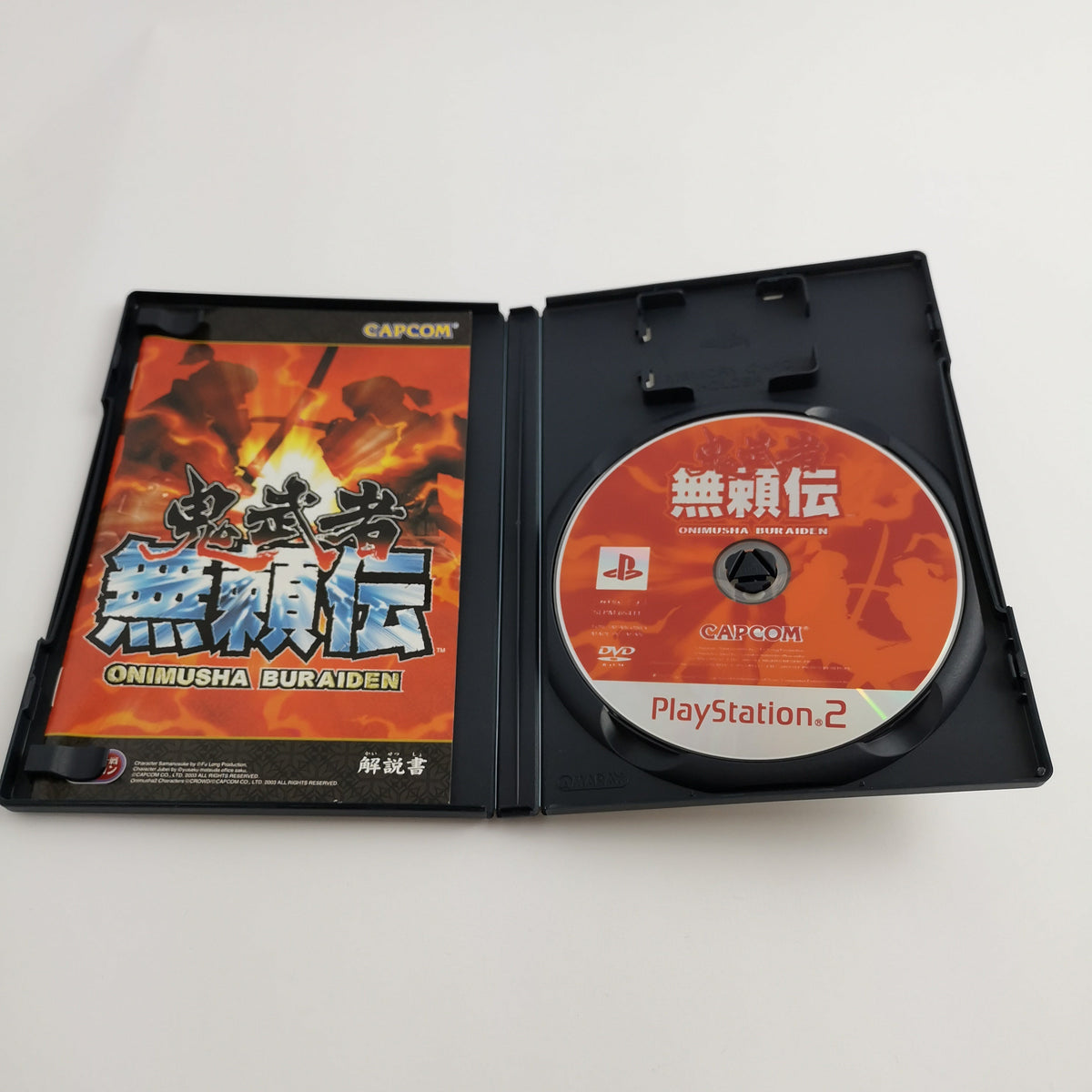 Sony Playstation 2 Spiel – Onimusha Buraiden OVP NTSC-J