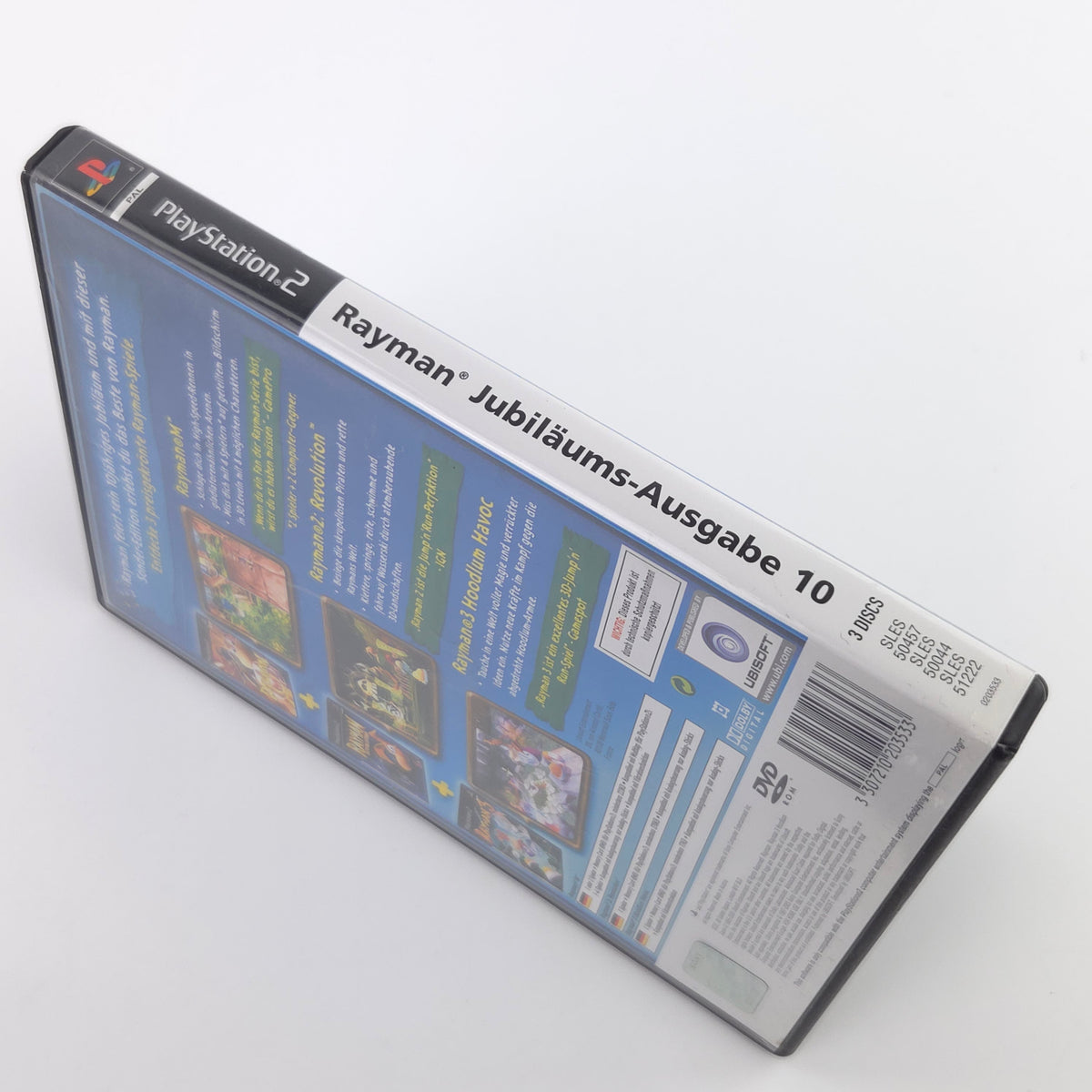 Playstation 2 Spiel – Rayman 10 Jubiläums-Ausgabe OVP PAL