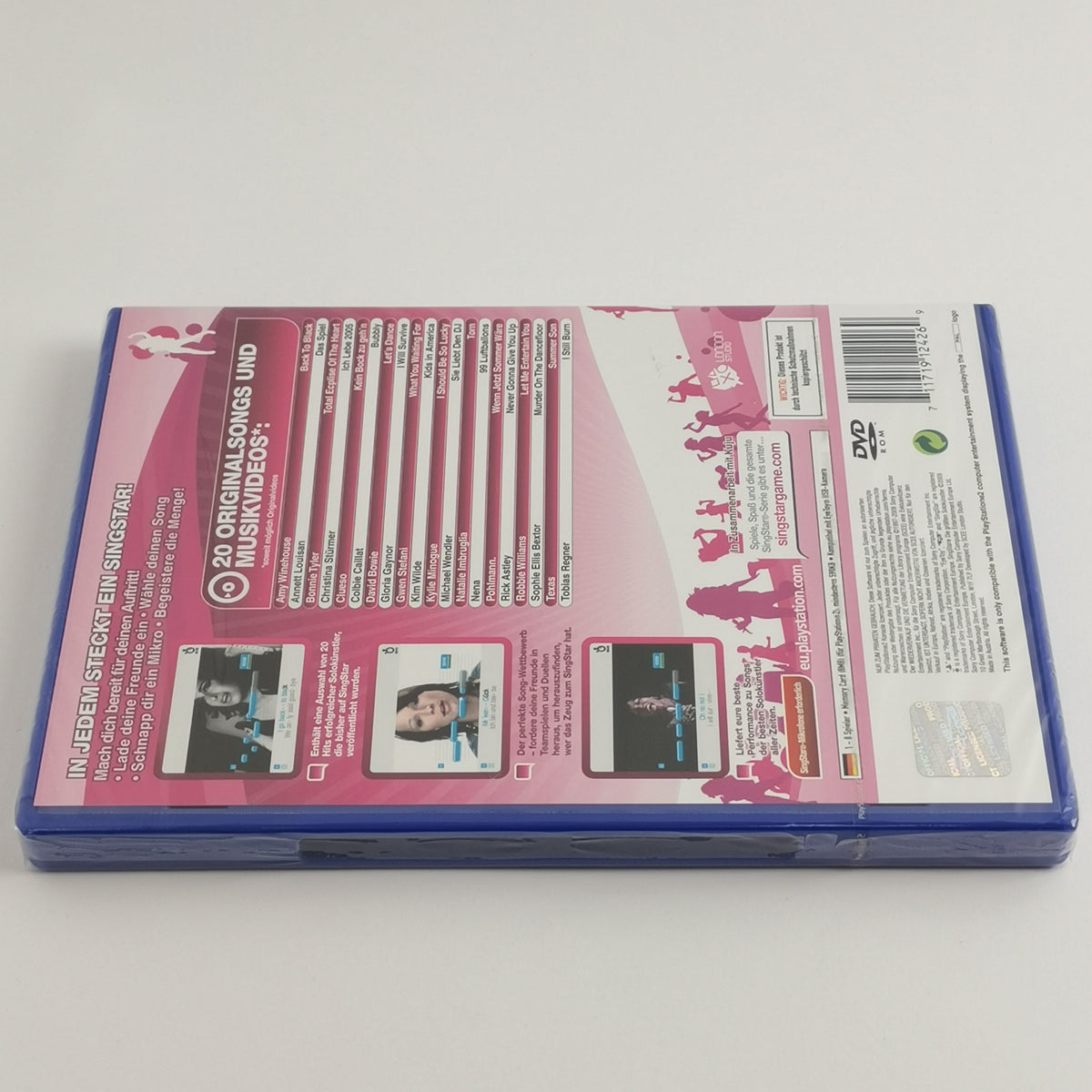 Sony Playstation 2 Spiel – Singstar Die größten Solokünstler Neu