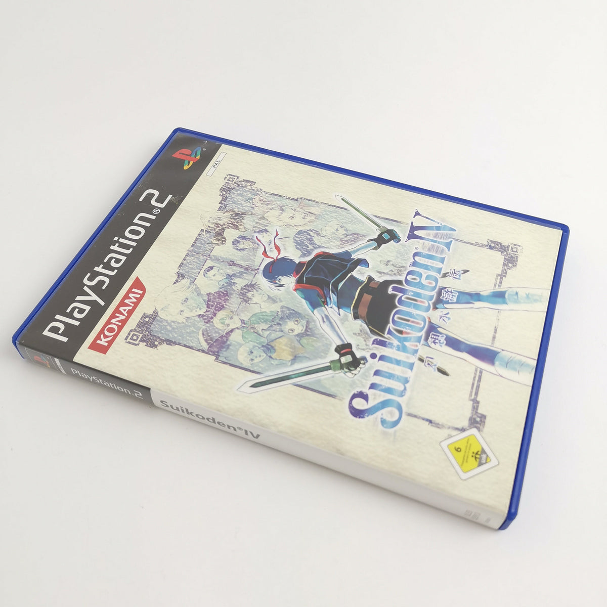 Sony Playstation 2 Spiel – Suikoden IV mit Strategy Guide OVP