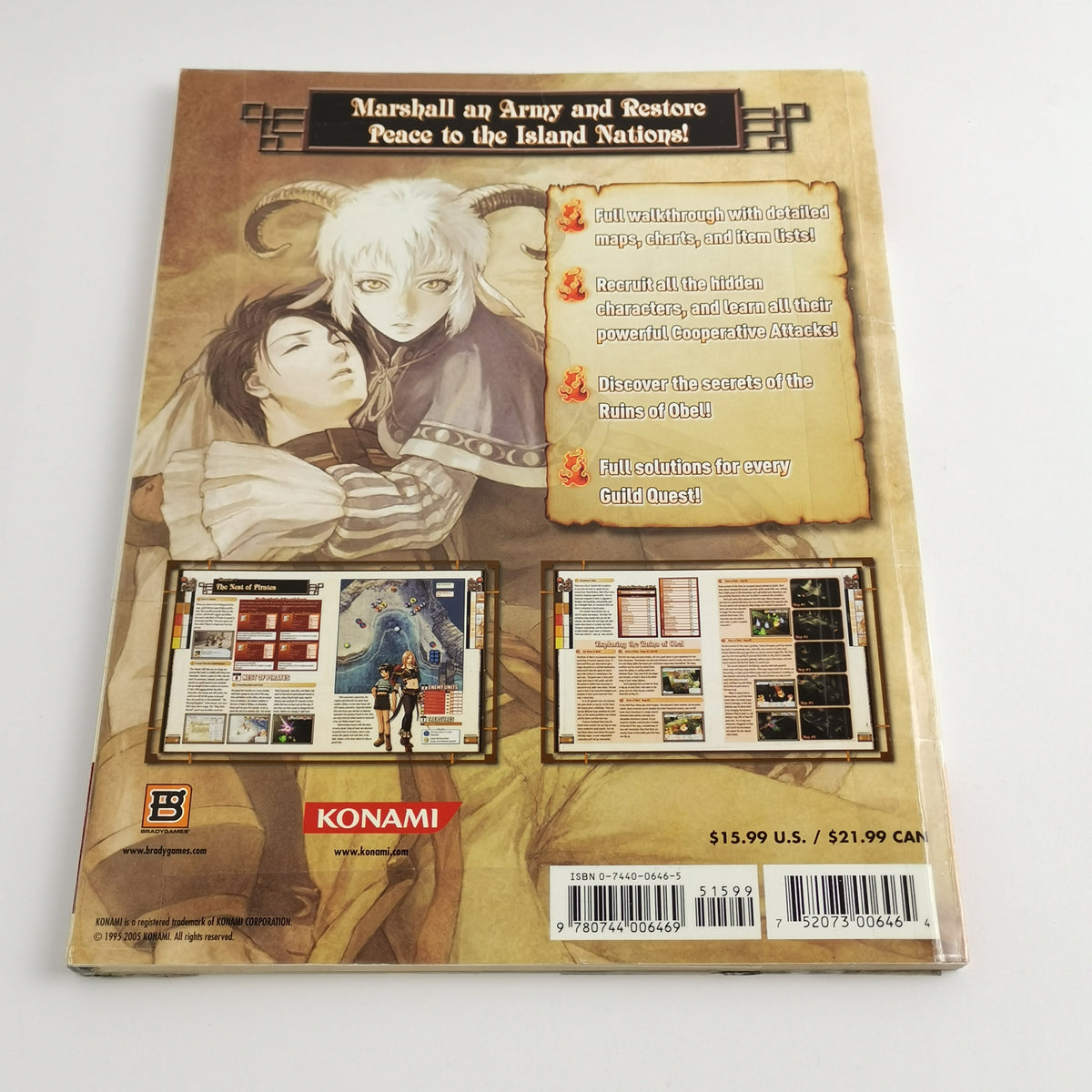 Sony Playstation 2 Spiel – Suikoden Tactics mit Lösungsbuch