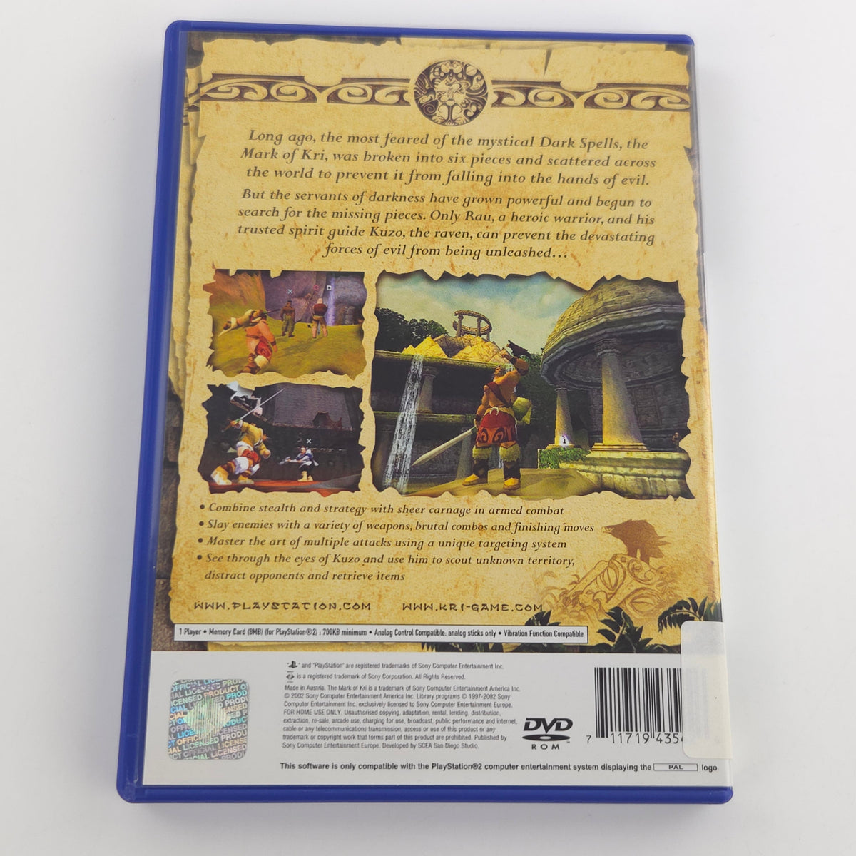 Playstation 2 Spiel – The Mark of Kri PS2 PAL EN