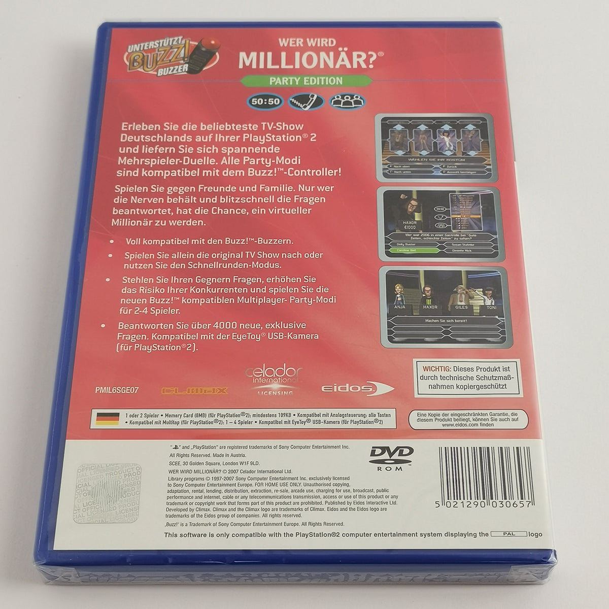 Sony Playstation 2 Spiel – Wer wird Millionär PS2 Neu OVP