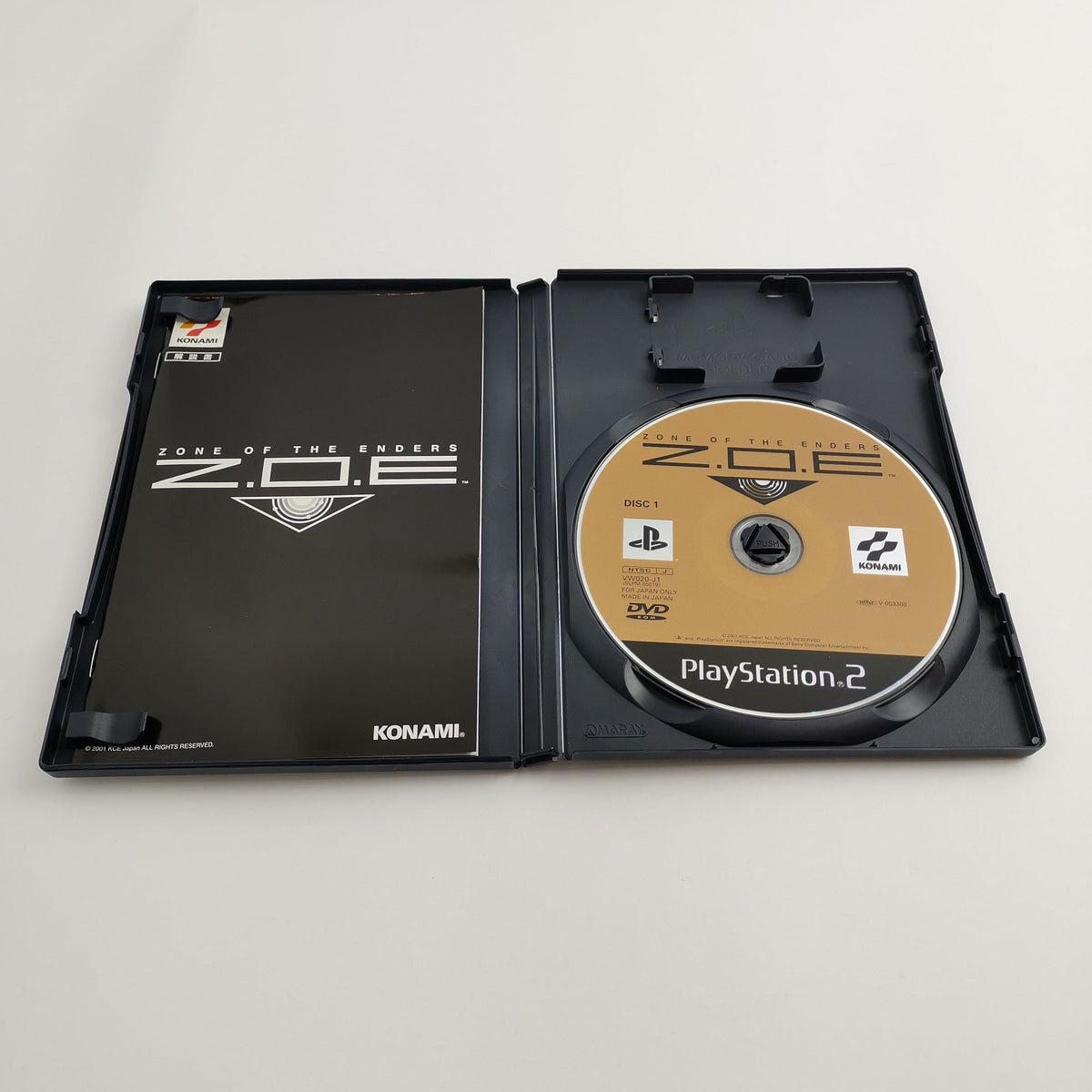 Playstation 2 Spiel – Zone of the Enders ZOE (OVP NTSC-J)