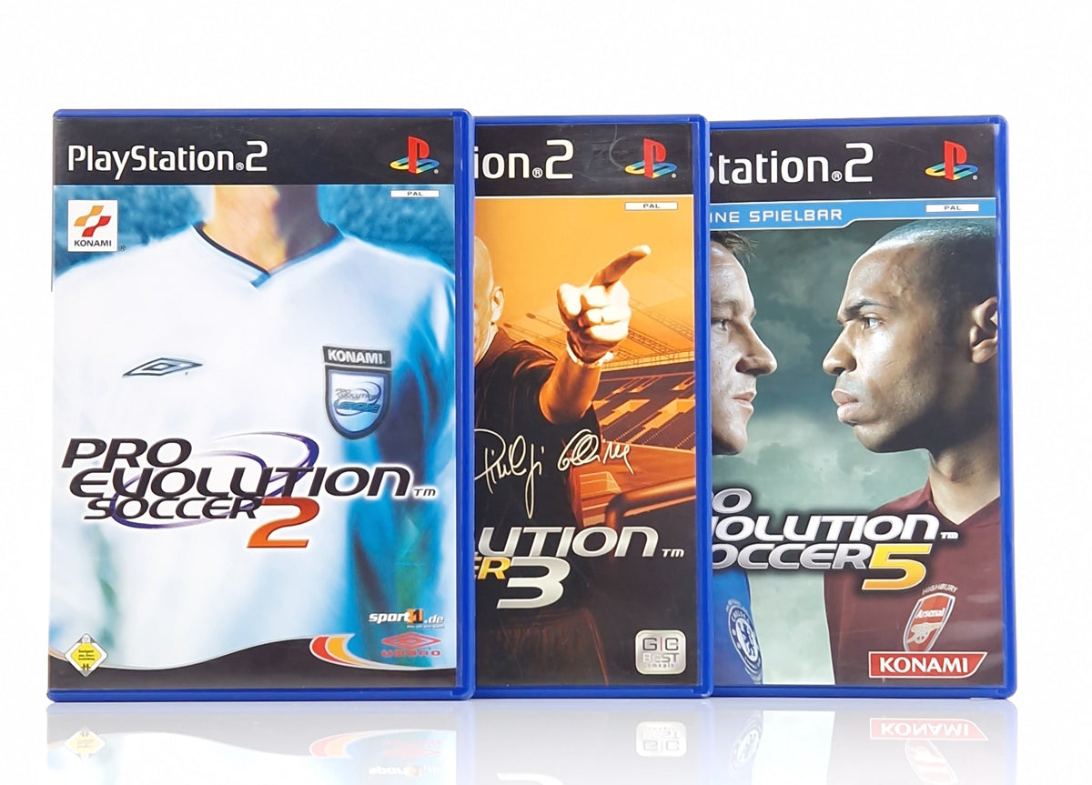 Playstation 2 Spiel – Pro Evolution Soccer 3 Bundle Memory