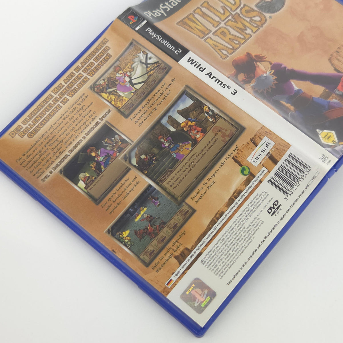 Playstation 2 Spiel Wild Arms 3 OVP PAL