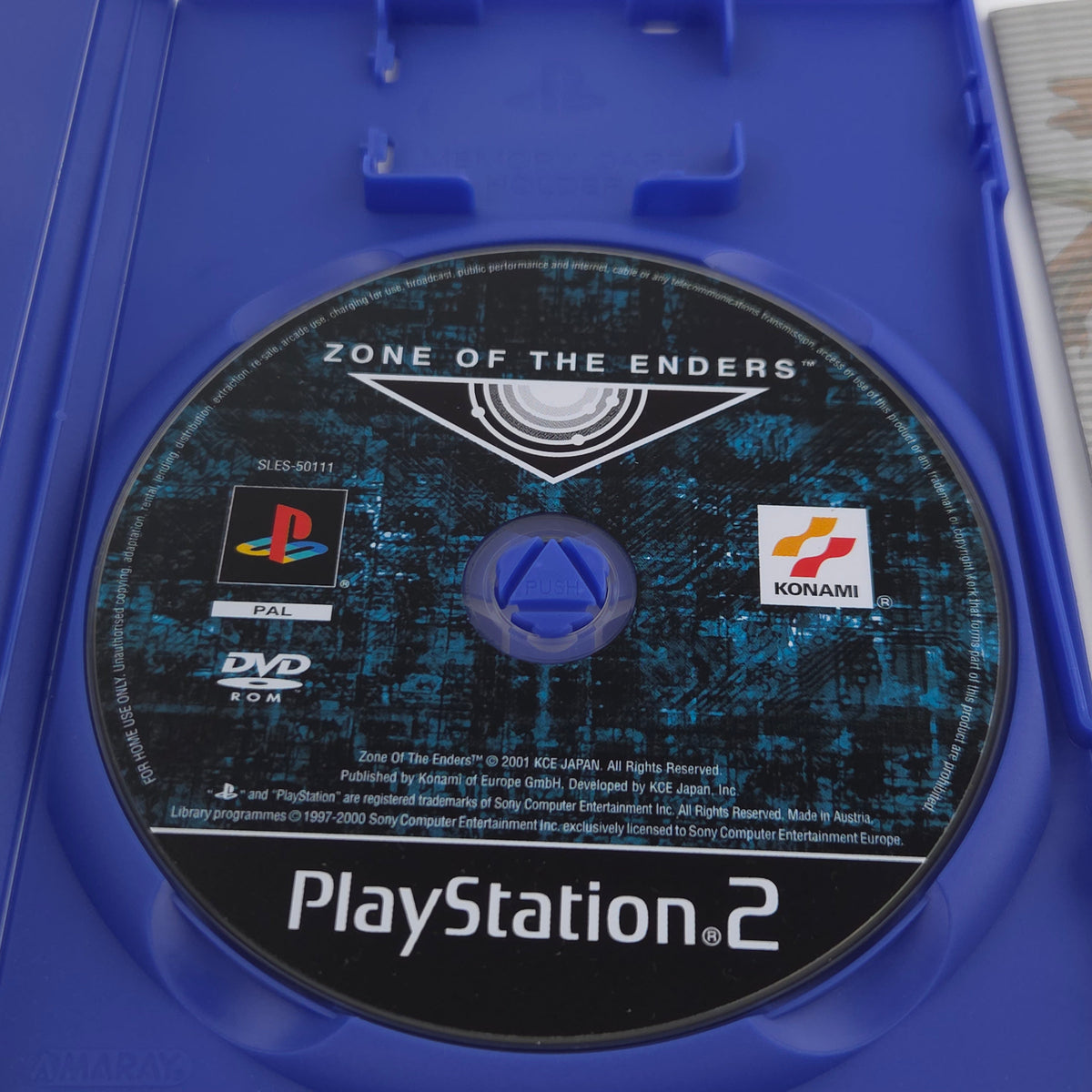 Playstation 2 Spiel – Zone of the Enders (PS2 OVP PAL)