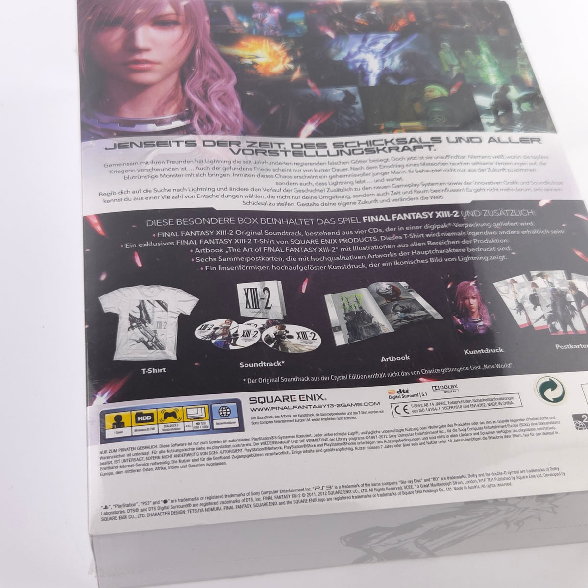 Sony Playstation 3 Spiel - Final Fantasy XIII-2 Crystal Edition PS3 NEU OVP