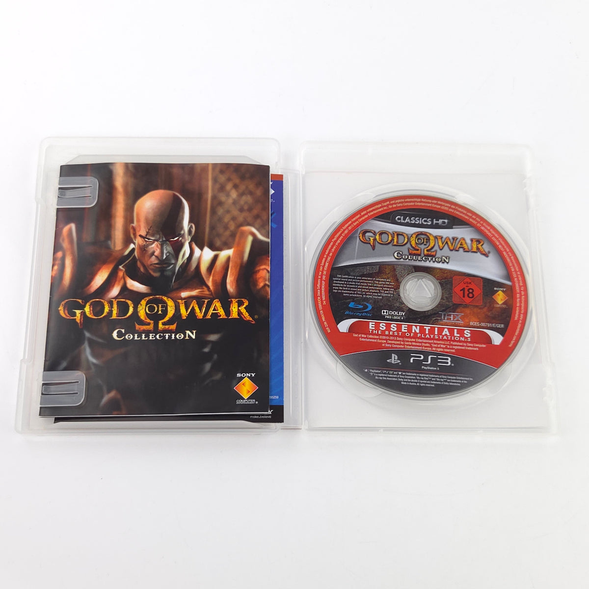 PlayStation 3 Spiel God of War Collection OVP HD