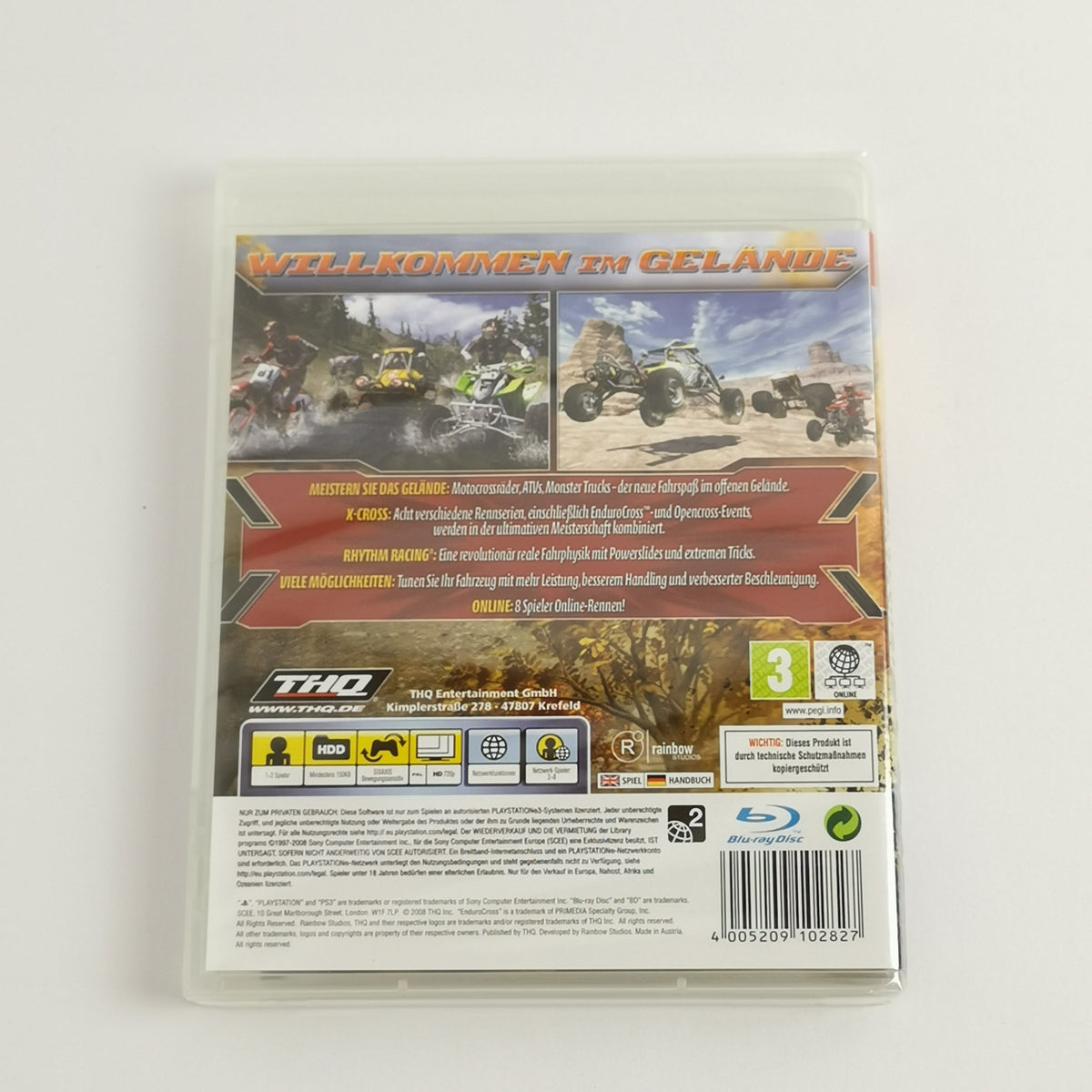 Playstation 3 Spiel – MX vs. ATV Untamed (Neu OVP)